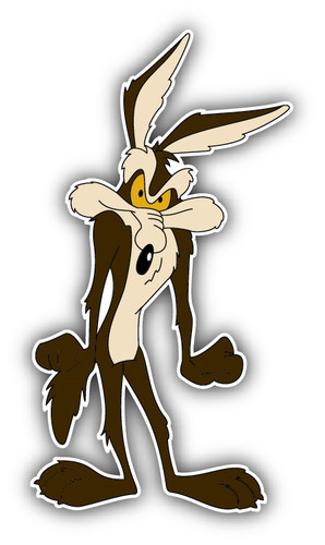 Wile coyote gloomy - e.,