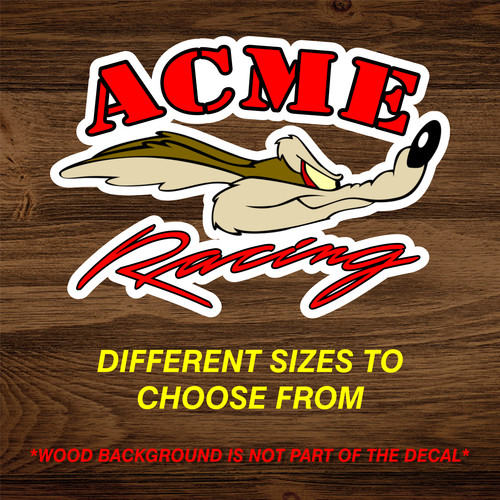 Wile coyote acme - wile, racing